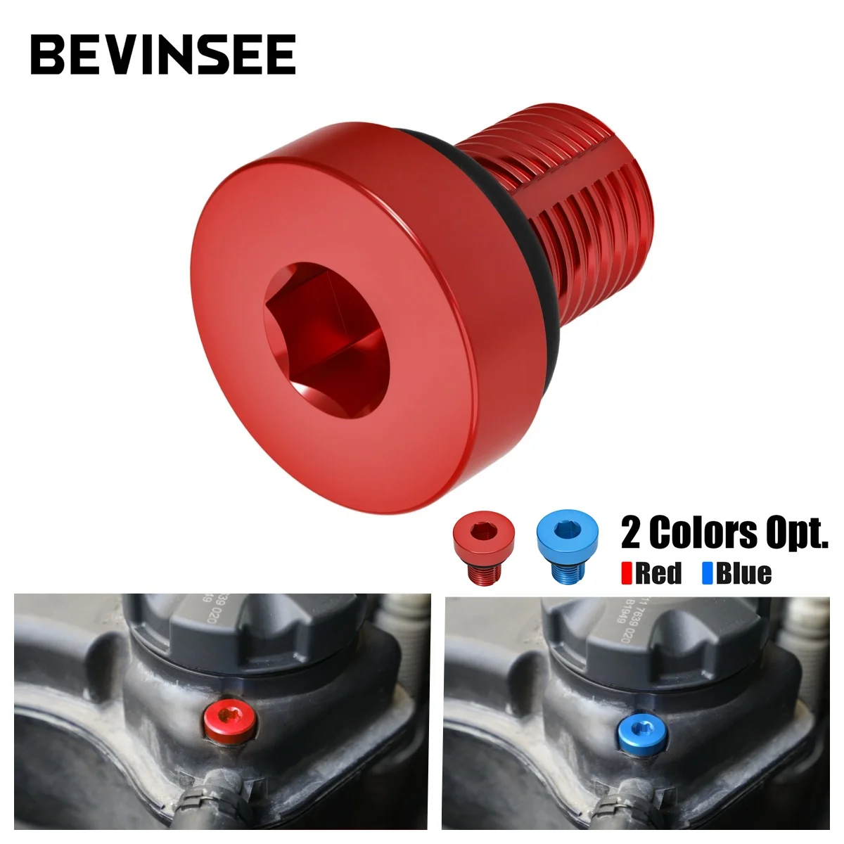 

BEVINSEE Coolant Bleed Screw 17111712788 for BMW E46 E90 E92 E36 E39 E60 E82 E88 F10 F20 F30 G20 G30 X1 X3 X5 E70 Z3 Z4 for MINI