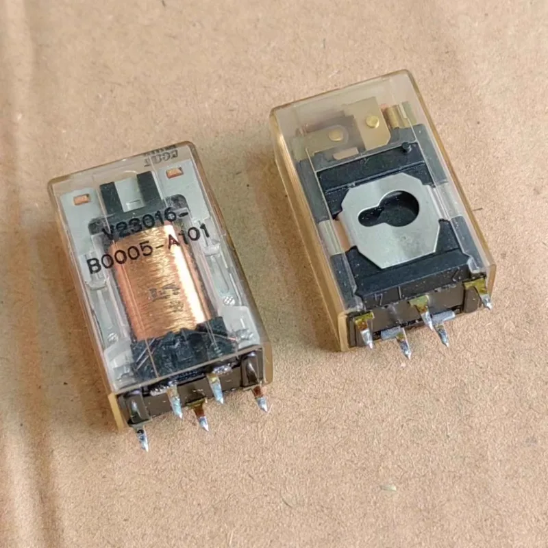 

（Second-hand）1pcs/lot 100% original genuine relay: V23016-B0005-A101 DC24V 5pins