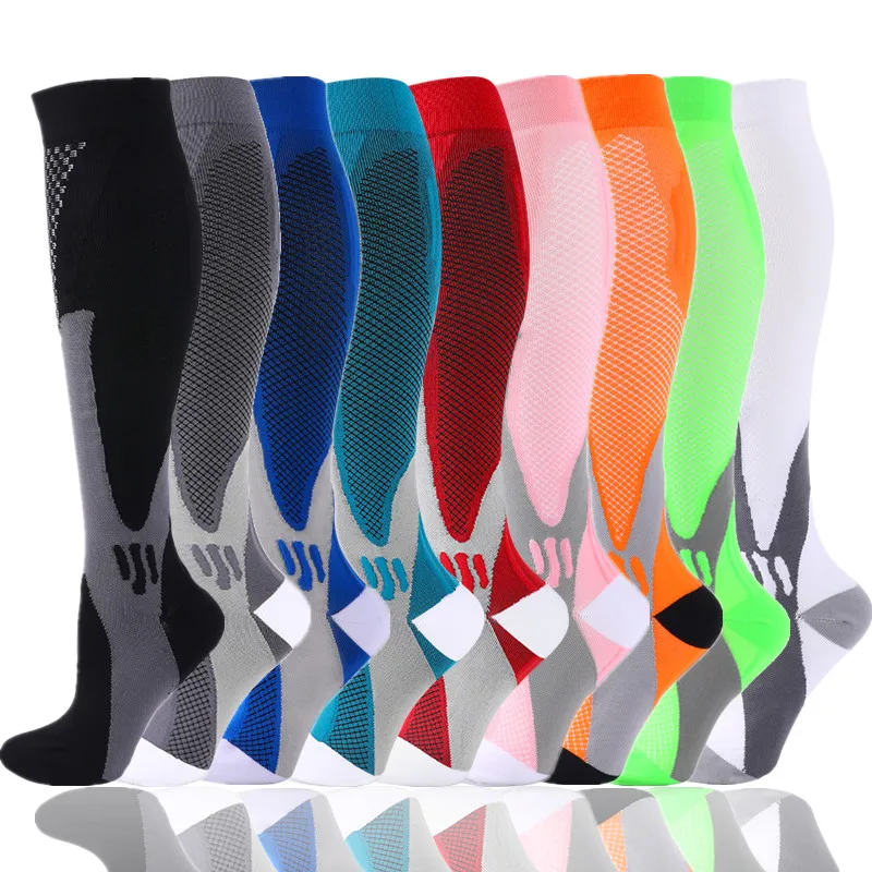 MT New Compression Socks Men Women Varicose Veins Socks Football Soccer Stockings Medical Nursing Anti Fatigue Compression Socks