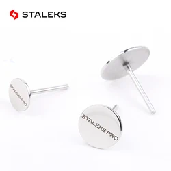 STALEKS Stainless Steel Sanding Paper Disc Round Metal Disk Nail Drill Bits Accessories Foot Peg Foot File Polished Tools