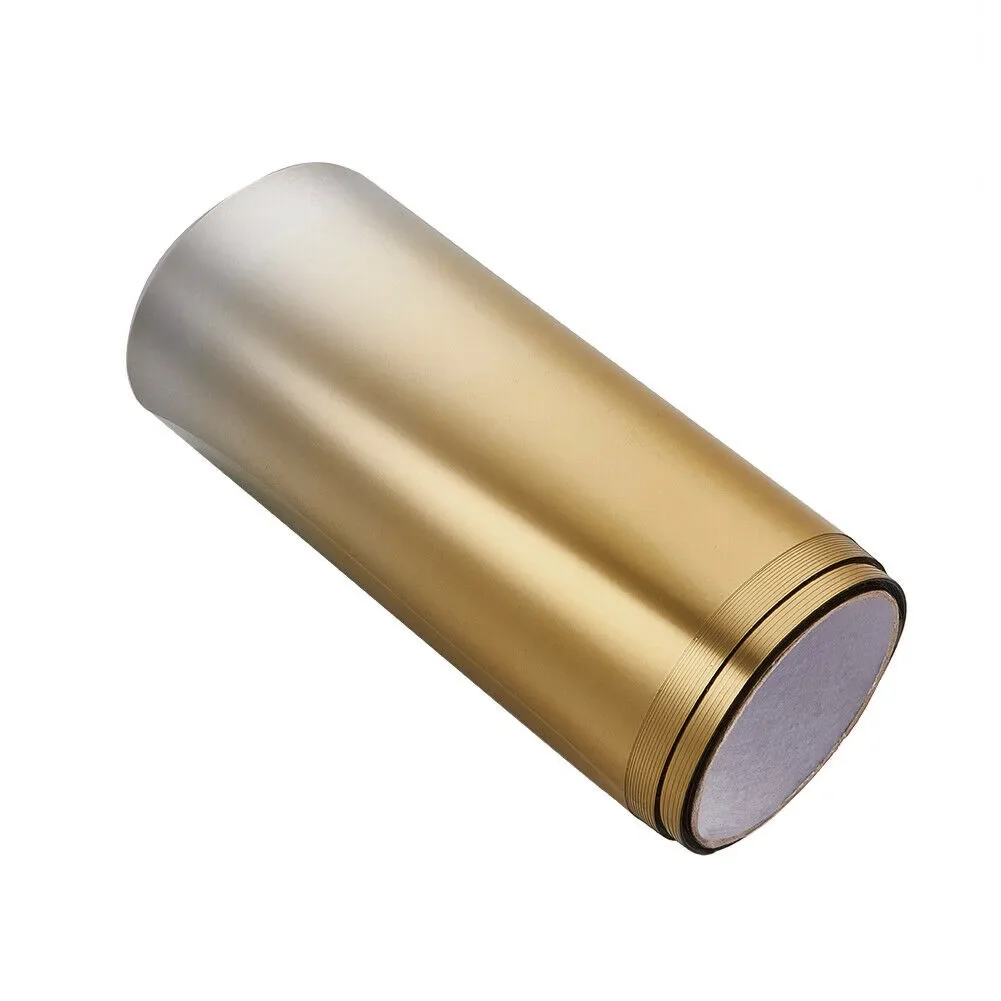 

Автомобильная защитная пленка для лобового стекла 20см*150см, ПВХ, золотая, водостойкая, эластичная, солнцезащитная полоса-тюнинг для автомобиля