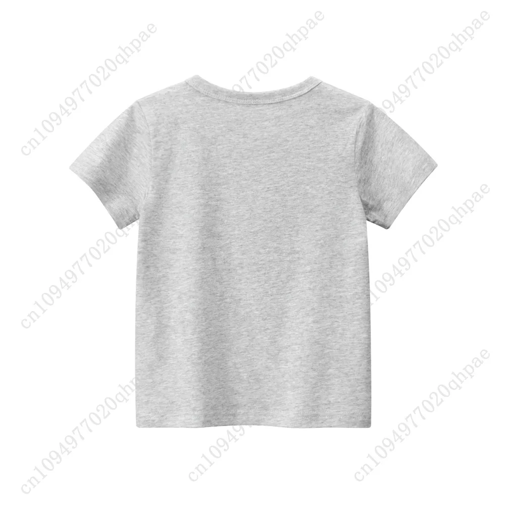 1-9T طفل رضيع طفل رضيع ملابس الصيف القطن الرضع تي شيرت قصير الأكمام سيارات قميص مطبوع الأساسية المحملة الزي