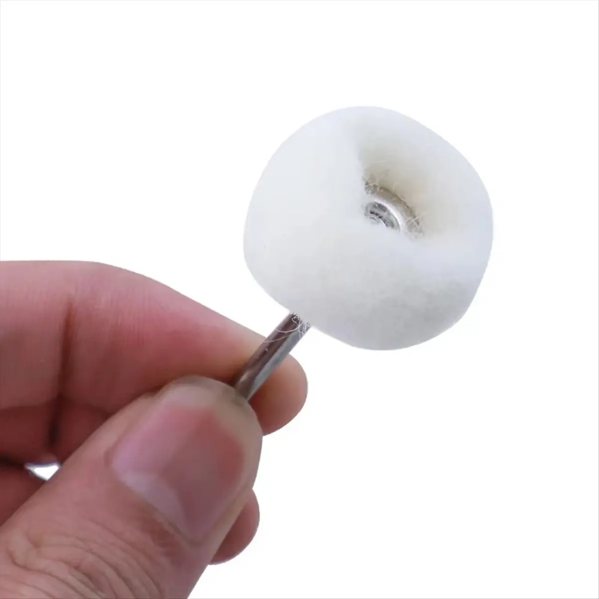 Hot Selling 100pcs Mini Wool Polishing Wheel 3mm Shank Buffing Wheel Polish Brush Rotary Abrasive Brush Hand Grinding Buffing To