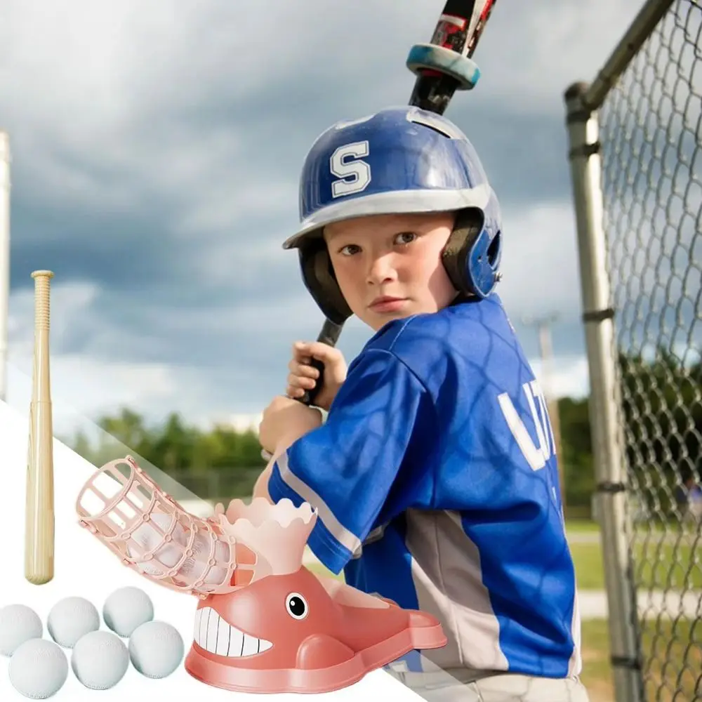 cartoon-whale-children-baseball-machine-toy-foot-operated-with-ball-foot-stepping-baseball-toy-baseball-training-portable