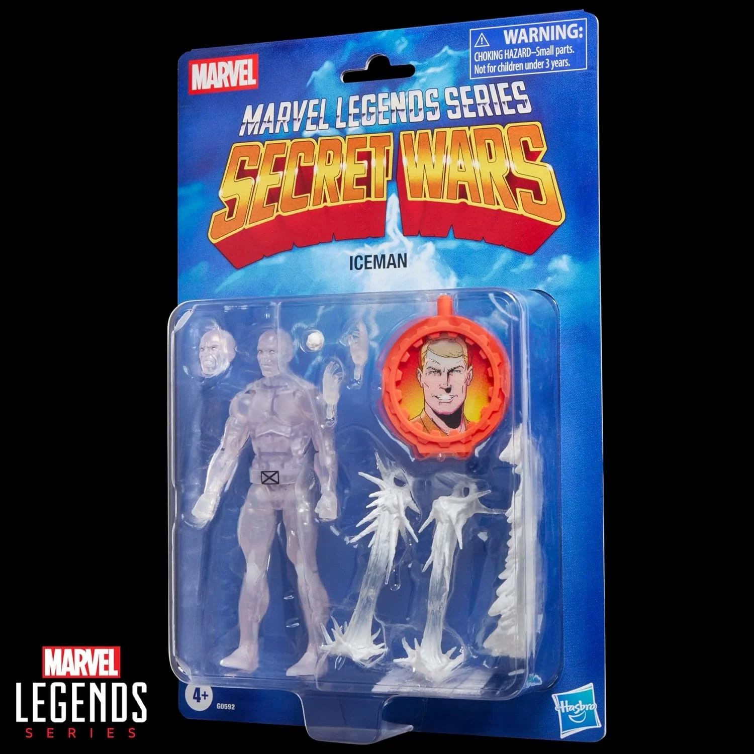 Figurine d'action Marvel Legends Series Secret Wars Iceman, modèle de collection, jouet, ornement pour cadeaux d'anniversaire et de noël