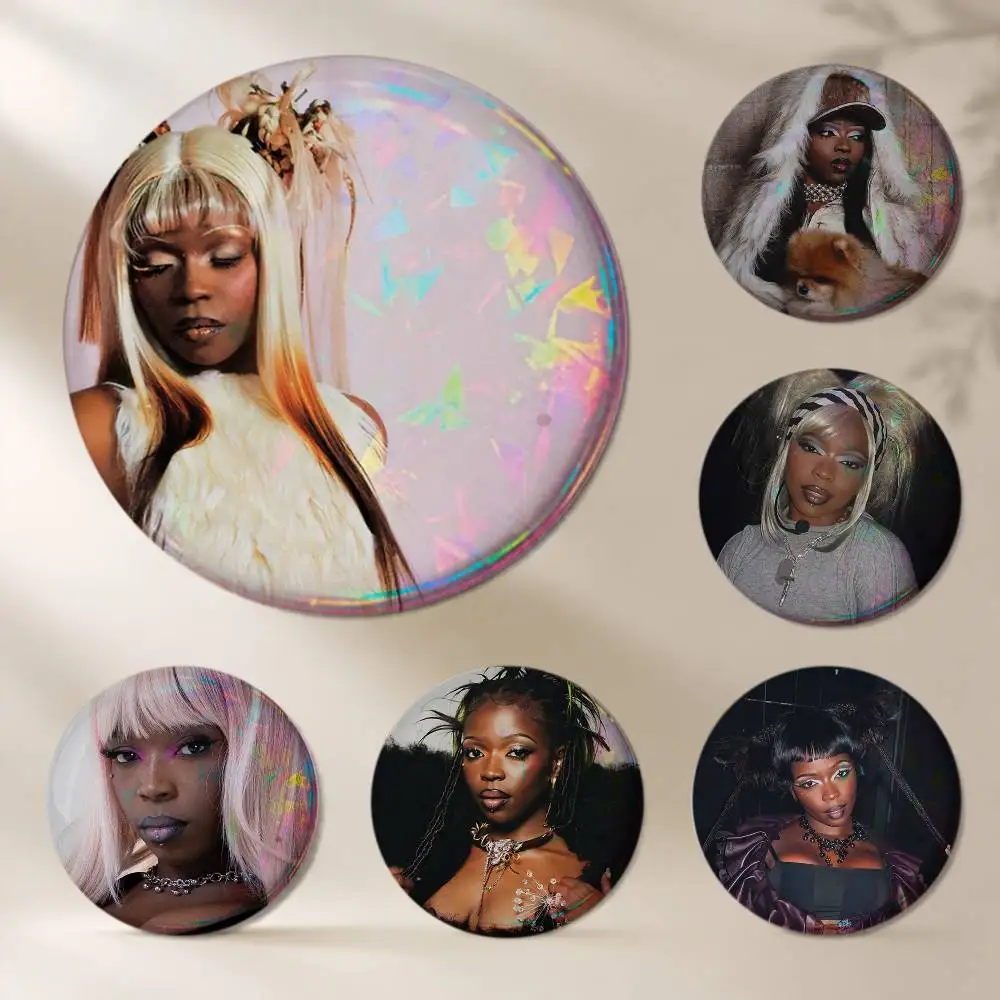 A-Artist of Boss Lady Theodora Brooches Cartoon Badge Pins Backpack Hat Accessories Friend Gift
