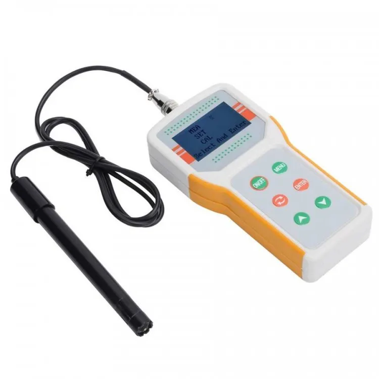 607A Dissolved Oxygen Meter Dissolved Oxygen Tester 0-19.9Mg/L for Aquaculture Fish Pond Farm