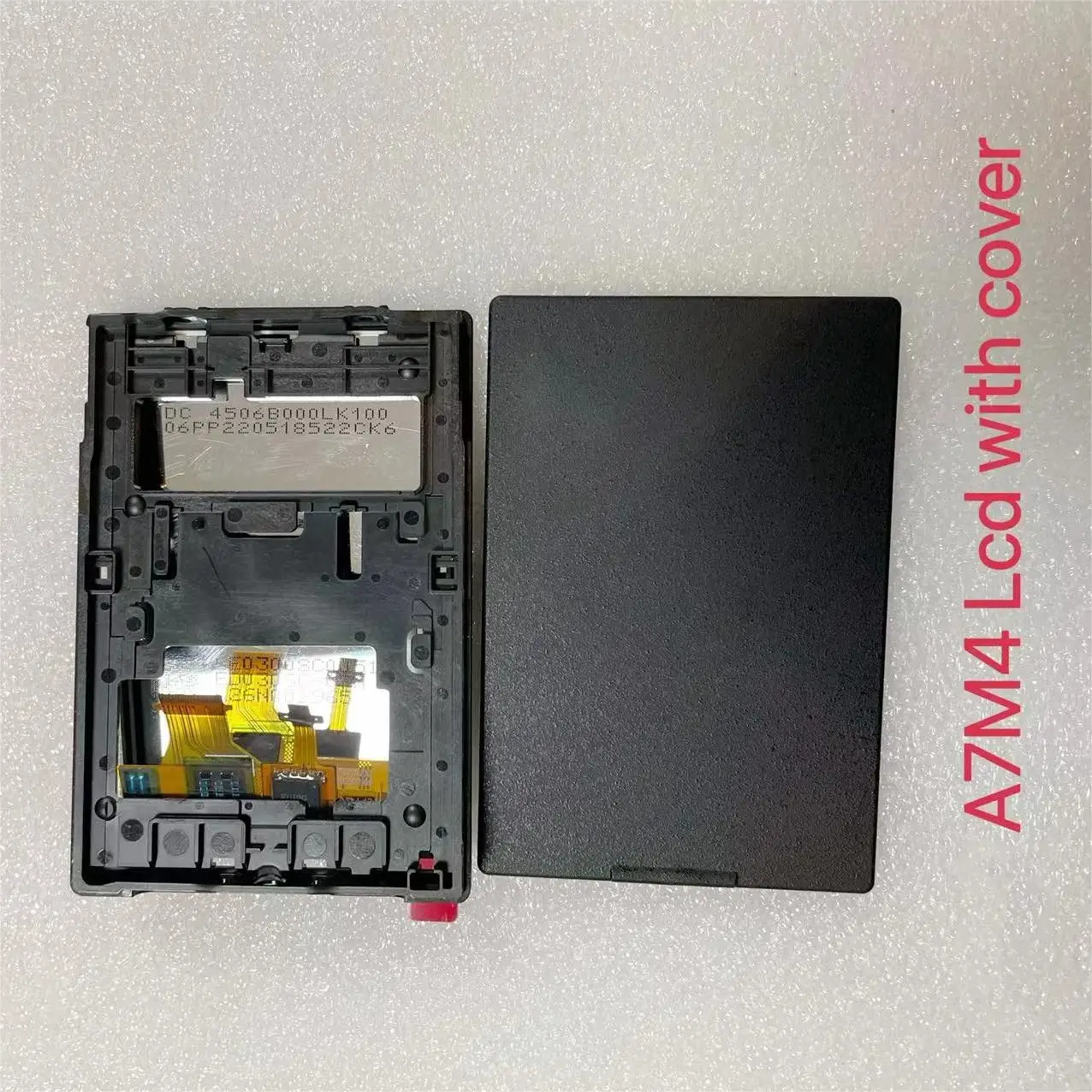 Screen Display LCD With Cover for Sony A7M4 A6700 A7CM2 ZV-E1