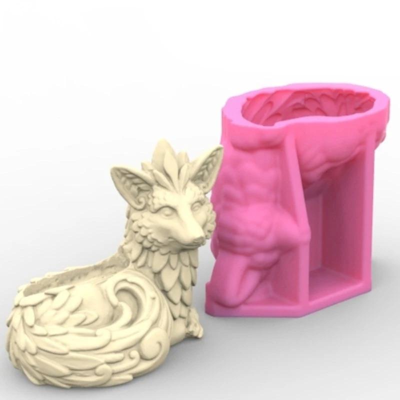 Unique Resin Mold Silicone Craft Mould Flexible Vase Moulds Jewelry Jar Mould Perfect for Hand-Making Vase