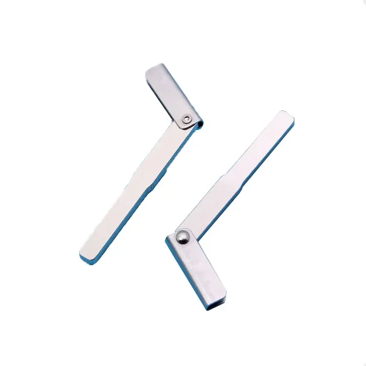 Hoja de llave remota inteligente de emergencia, repuesto de 5 uds., inserto en blanco para Land Rover Evoque 4 Evoque Range Rover para XE XFL Et Jaguar