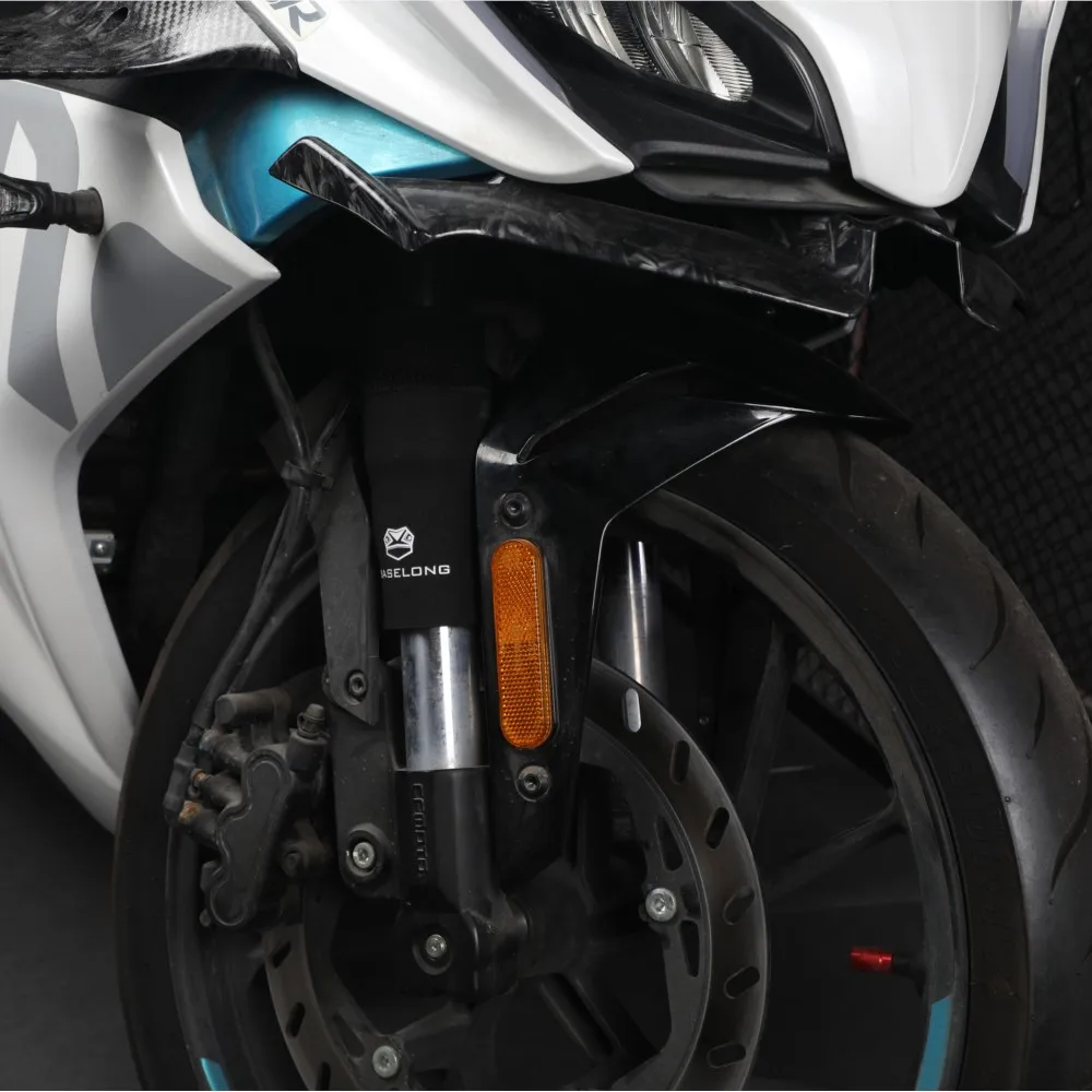 

Universal Motorcycle Accessories 37-50mm Fork Tube Front Fork Sock Protector Guard Wraparound Neoprene Fit for Upside Down Fork