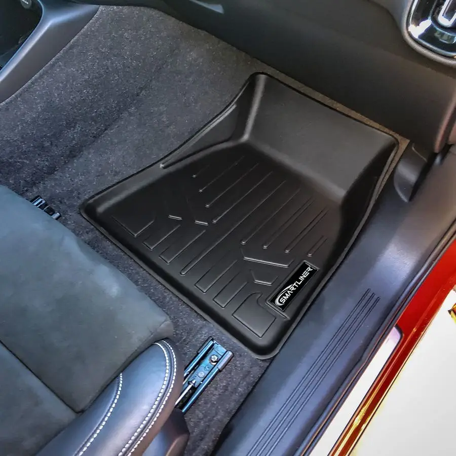 Set Karpet Lantai 2 Baris Custom Fit All Weather Kompatibel dengan Volvo EX40 20252025