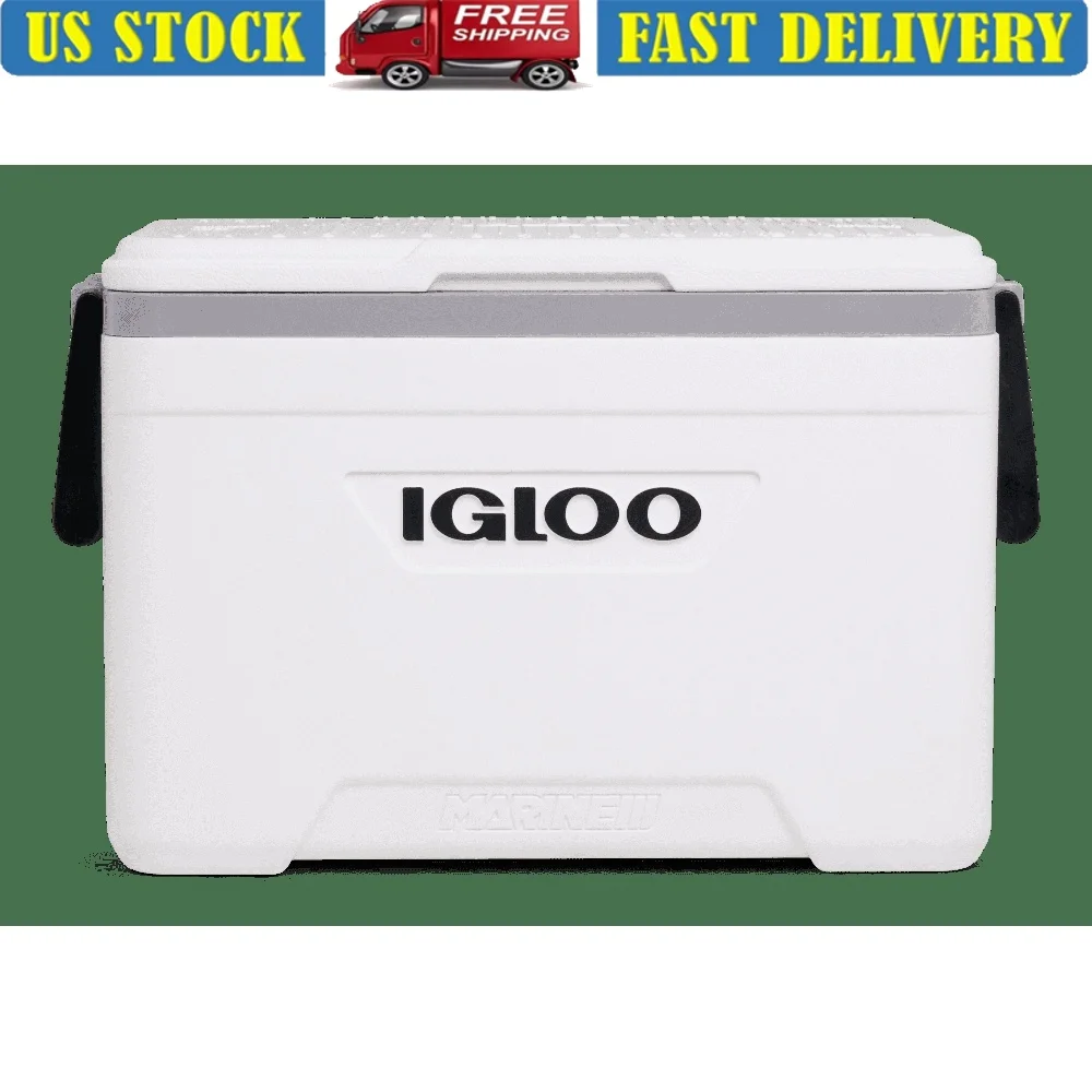 

25-QT Морской жесткий охладитель, нескользящие ручки, усовершенствованная технология охлаждения, защита от ультрафиолета, линейка для рыбы, экологически чистая изоляция