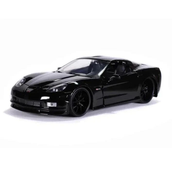 Jada 1:24 2006 Chevrolet Corvette: Coleção de Brinquedos de Carro em Liga Fundida de Alta Simulação – Presente Ideal
