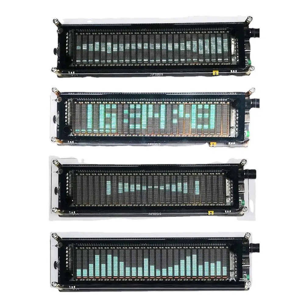 VFD2515 Audio for visualizer with STM32F103 Microcontroller for Real Time Music for spectrum Analysis and Level Display