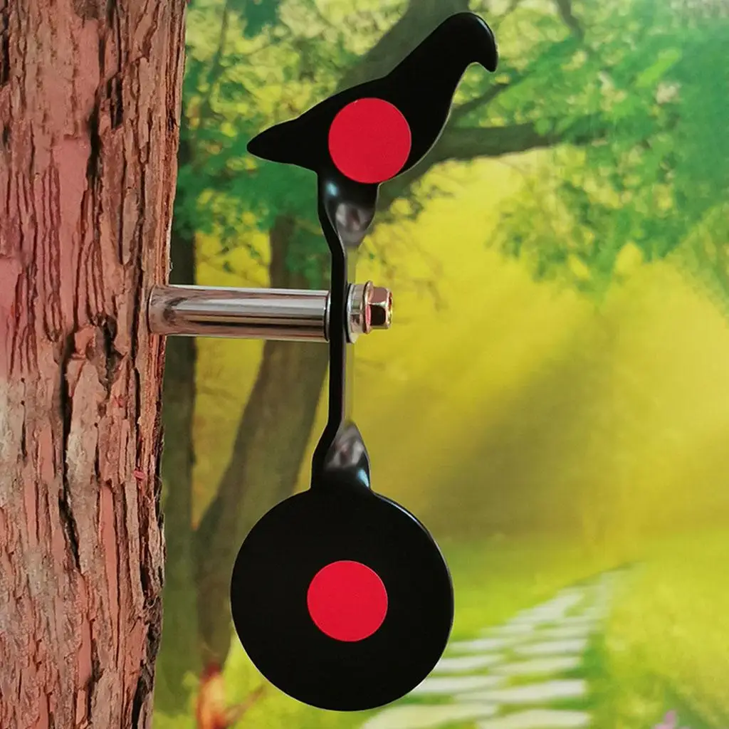 Resetting Target Shooting Target Spinner Tree Wall Fixed Hunting Practice