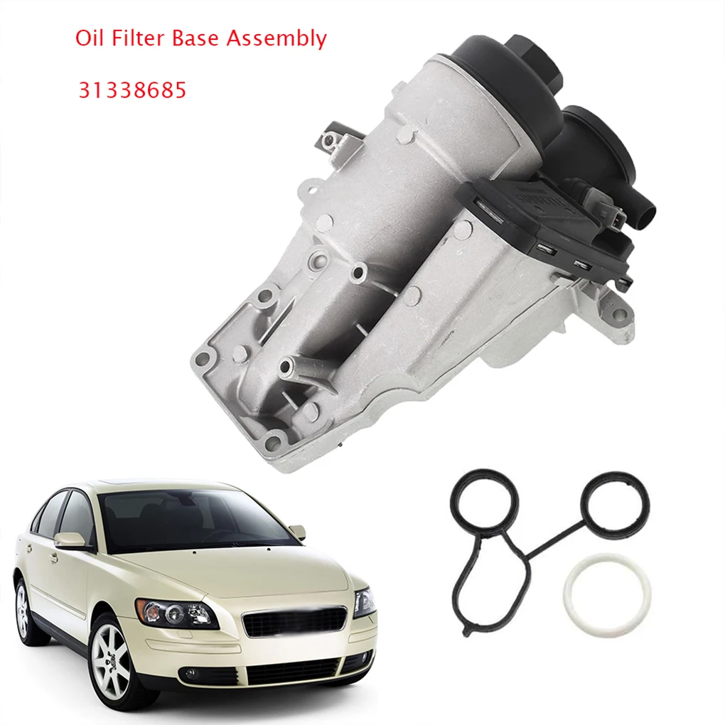 

31338685 Oil Filter Housing For Volvo XC60 XC70 C30 C70 V50 V60 S40 S60 T5 2.4L 2.5L 2004-2016 31338684 30684381 30788494