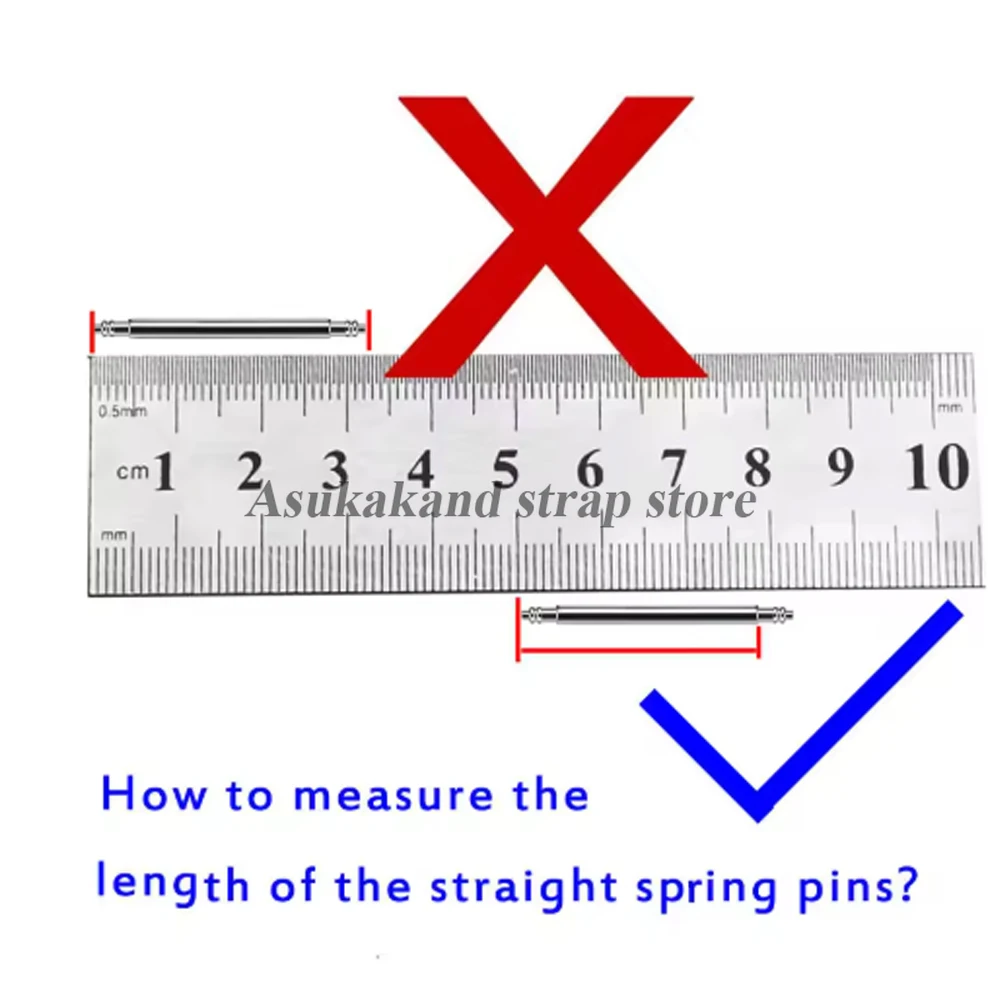 20 шт. 16/18/20/22/24 мм ремешок для часов из нержавеющей стали, штифт диаметром 2,0 мм, аксессуары для пружинных стержней, пружинные штифты, шпильки для умных часов
