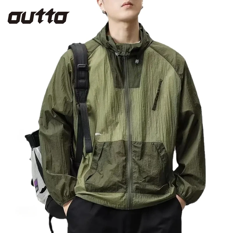 

Sunscreen Thin Jacket Men Women Breathable Loose Casual Coat Outdoor Hiking Camping Climbing Fishing Jackets Spring Summer New