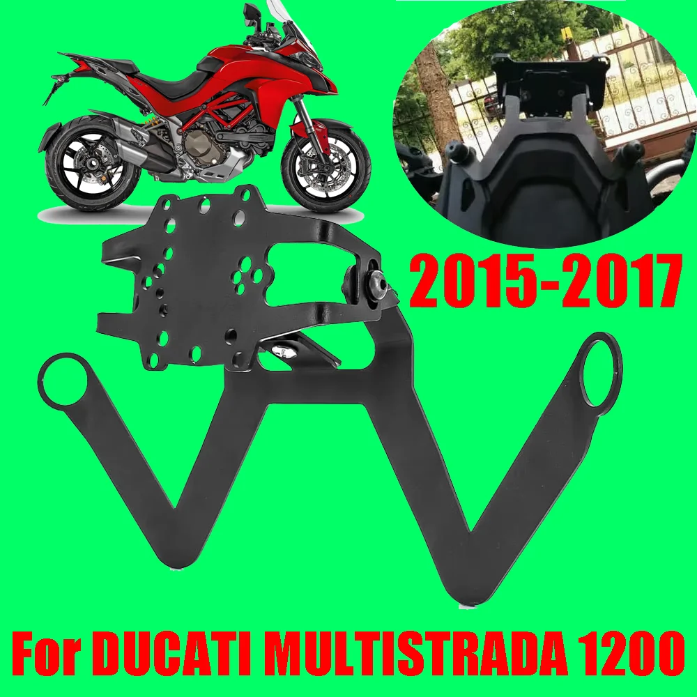 

For DUCATI MULTISTRADA 1200 MTS 1200 MTS1200 2015 2016 2017 Motorcycle Mobile Phone Holder Stand Support GPS Navigation Bracket