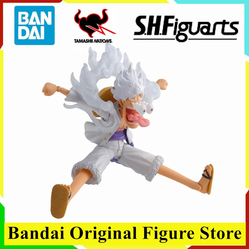 

Original BANDAI S.H.Figuarts SHF Gear 5 NIKA Monkey D Luffy One Piece Anime Figure Toy Action Figurine PVC Model Collection Doll