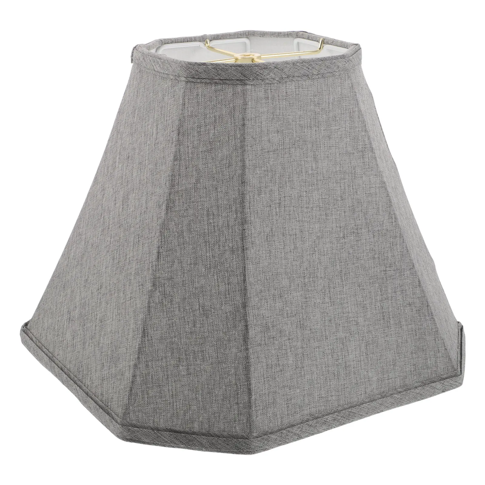Linen Lamp Shade Fabric Cover 13x10x6 Replacement for Table Floor Lamp Bedroom Living Room Lampshade Square