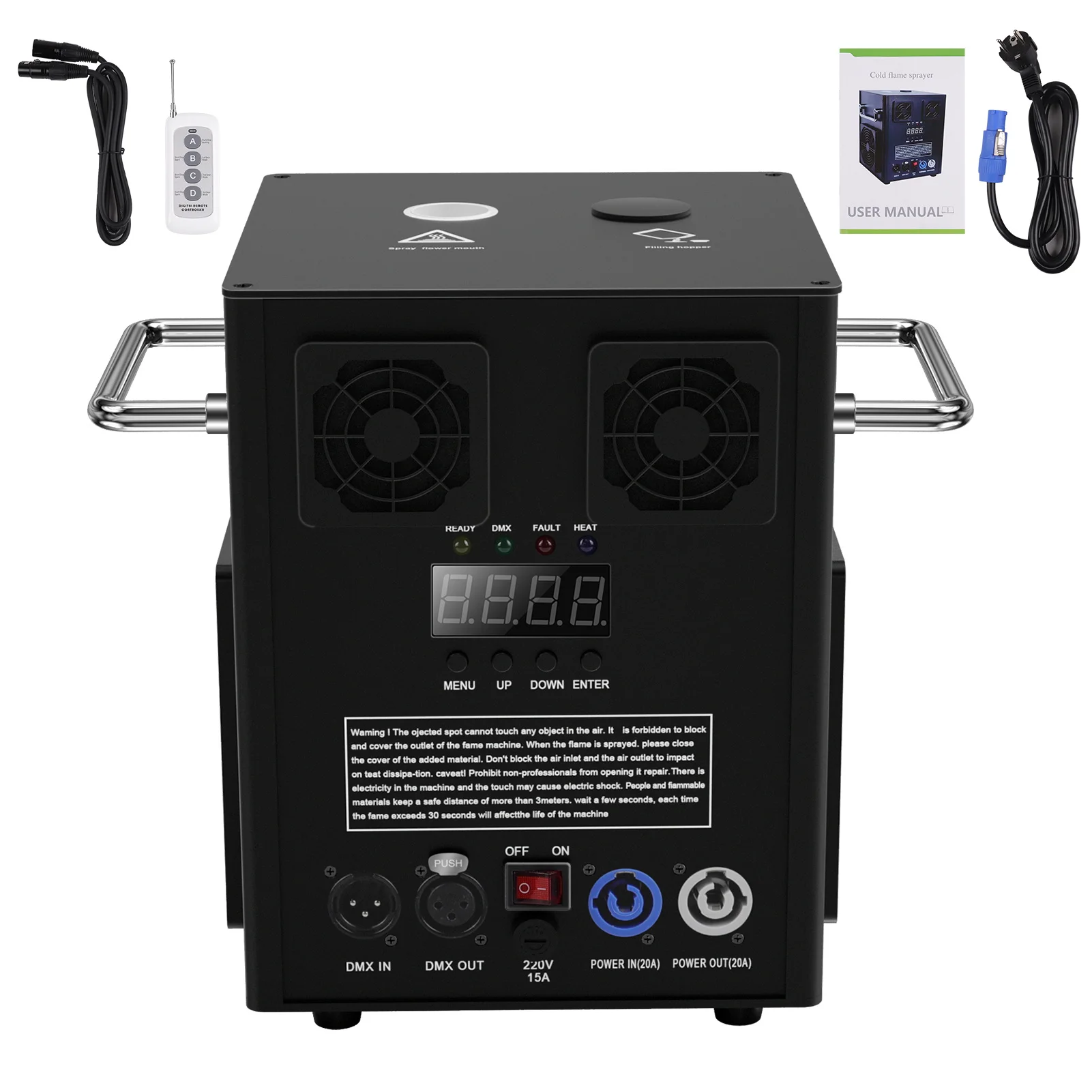 

Cold Spark Machine Stage Equipment Special Effect Machine with Wireless Remote Control