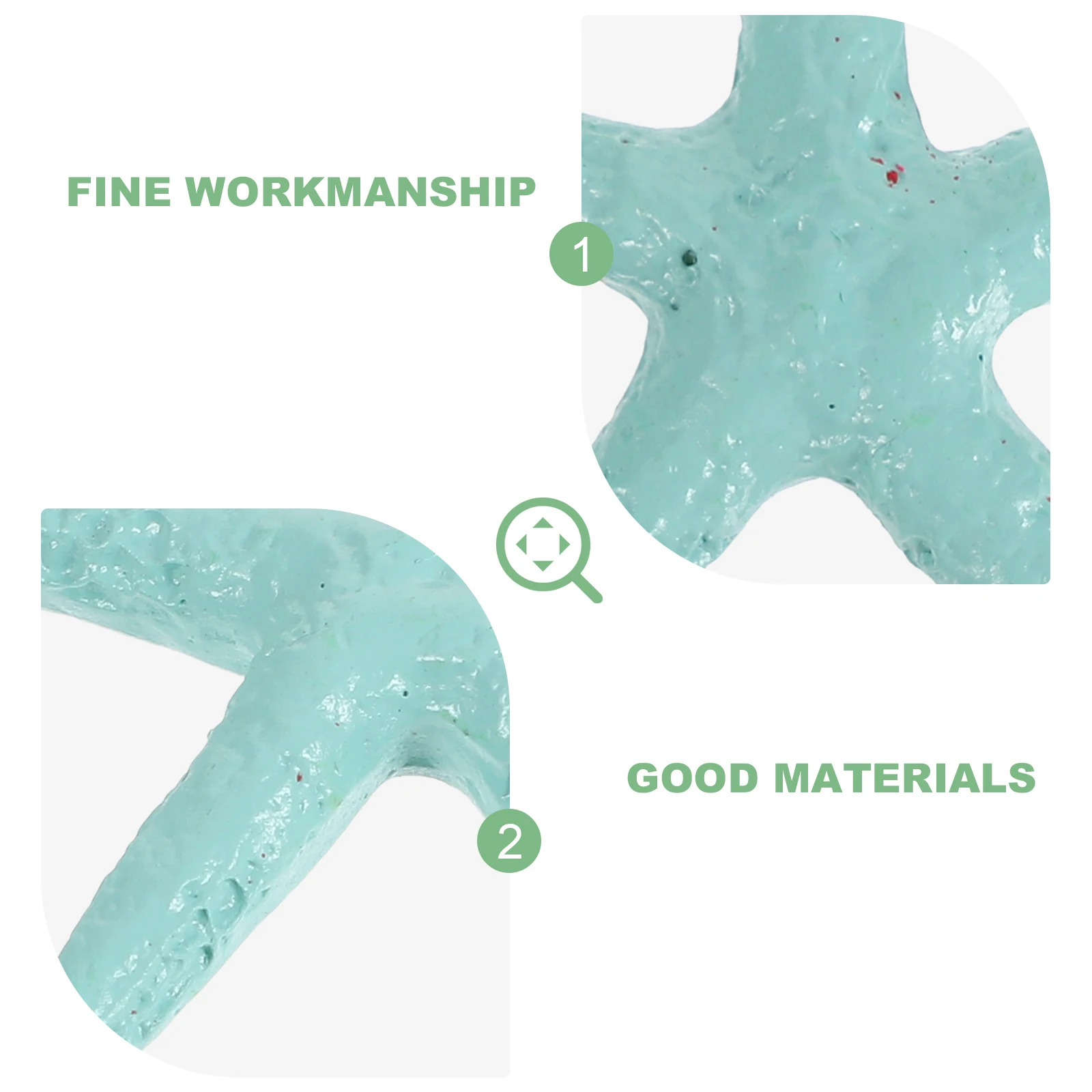 

24 Pcs Resin Decorations Sturdy Material Unique Design Safe Fish Tank Home Aquarium Craft Decoration Realistic Sea