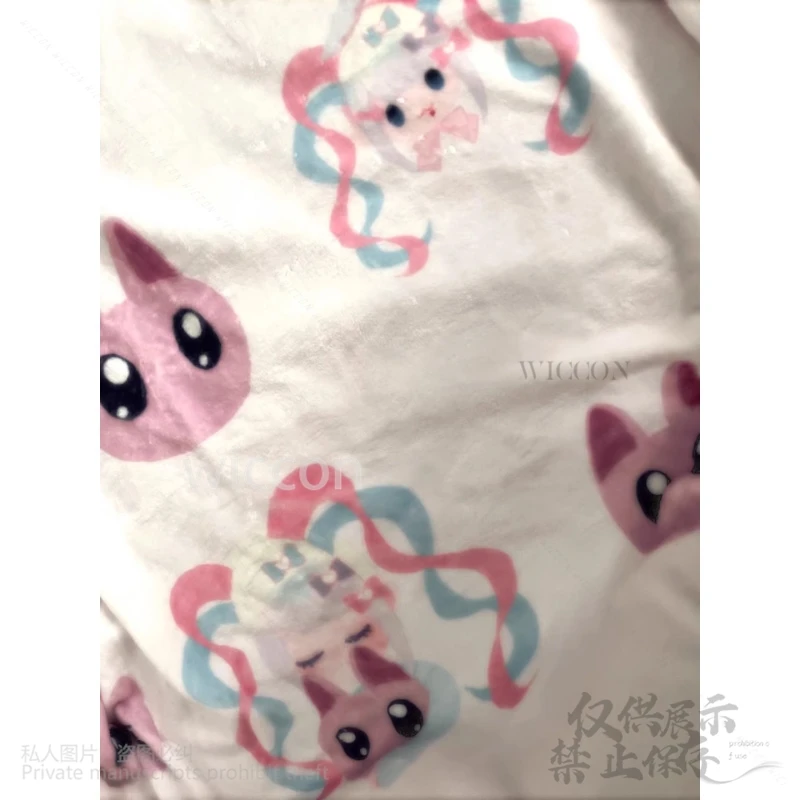 أنيمي كانجيل تأثيري لعبة المحتاجة فتاة جرعة زائدة لطيف المرجان بطانية قطيفة موضة الكرتون لينة مطبوعة هدايا الهالوين حسب الطلب