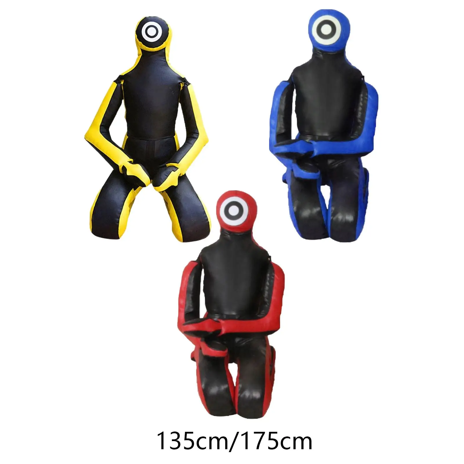 Manichino da Wrestling non riempito Grappling Dummy Jiu Jitsu Dummy per BJJ Judo Karate Training adulti e Youth Practice Dummies