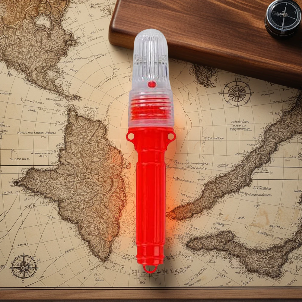 Waterproof Emergency Signal Electronic Boat Distress Flare Compliant Marine Safety Signal for Fishing Nets Buoys & Boats