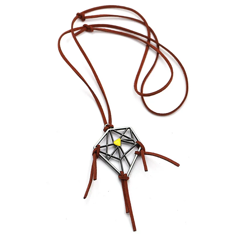 Game Death Stranding Dreamcatcher Necklace Men Connections Sam Porter Bridges Pendant Necklaces Women Jewelry Kojima collares