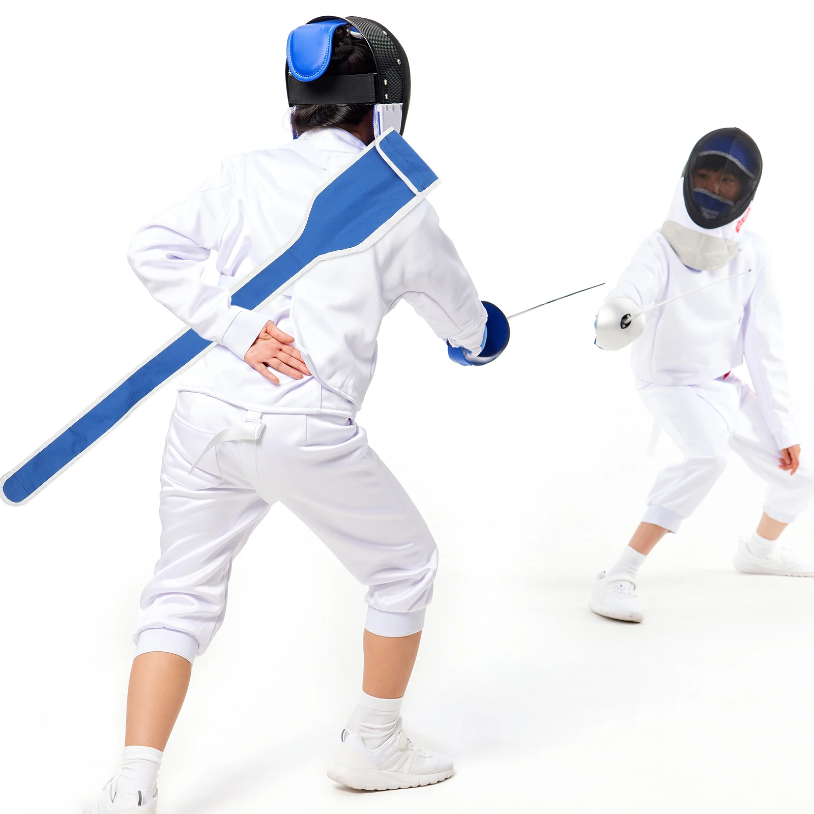 

1pc Fencing Sword Cover Oxford Cloth Storage Blue Children Martial Equipment Reusable Fencing Bags Accessories