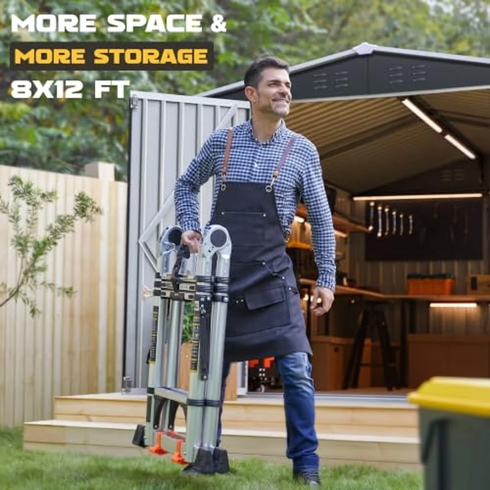8 x 12 FT Outdoor Storage Shed
