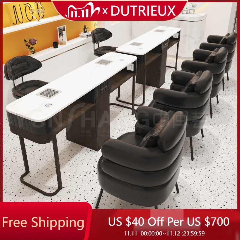 

Cleaning Aesthetic Nail Desk Minimalist Simple Drawer Organizer Manicure Table Reception Mesa Tavolo Per Unghie Salon Furniture