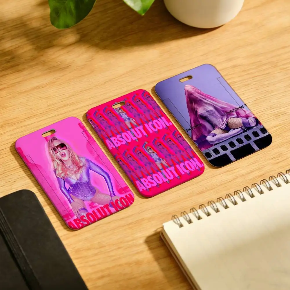 Singer M-Madonna Neck Strap Card Badge Gym Key Lanyards Keys Lanyard Holder Hang Rope Keyrings