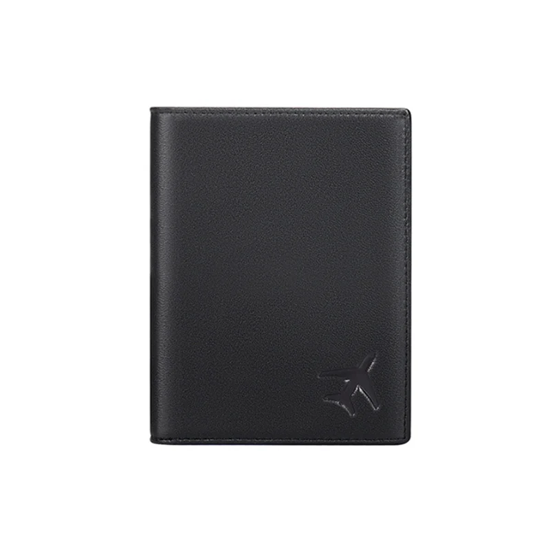 Genuine Leather Mens Passport Holder for Travel Accessories Passport Wallet Sheepskin Cards Holder Wallet