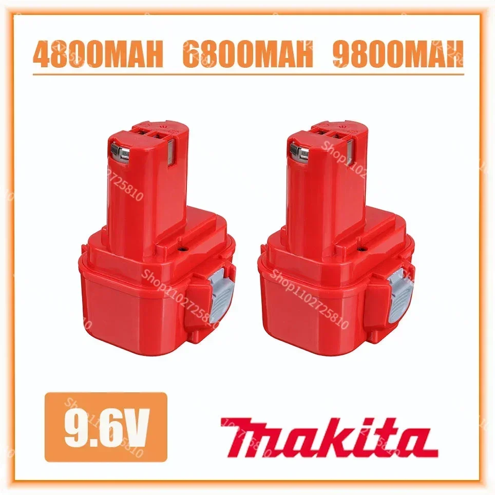 

6800MAH 9.6V 4.8Ah 9.8MAH NI-MH Power Tools Battery MAKITA 9120 9122 9133 9134 9135 9135A 6222D 6260D PA09 L70