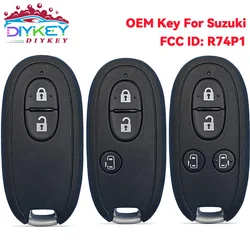 DIYKEY OEM FCC ID: R74P1 For Suzuki Alto Wagon Hustler PCF7953 HITAG 3 ID47 Chip 315MHz Russia Market Fob Smart Remote Car Key