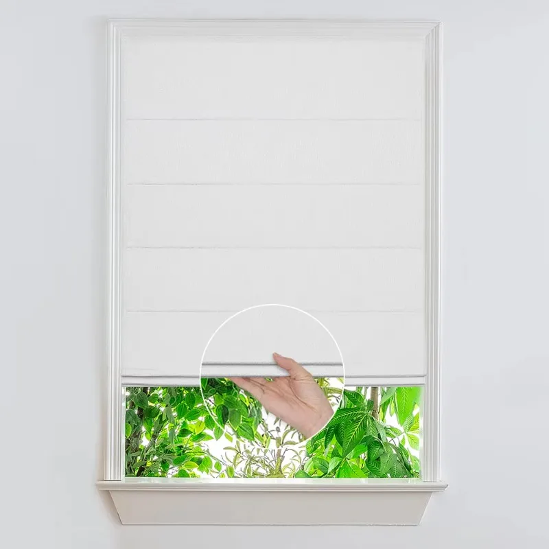 New Design Sun Shading Privacy Roller Blind Cordless Roman Shades for windows