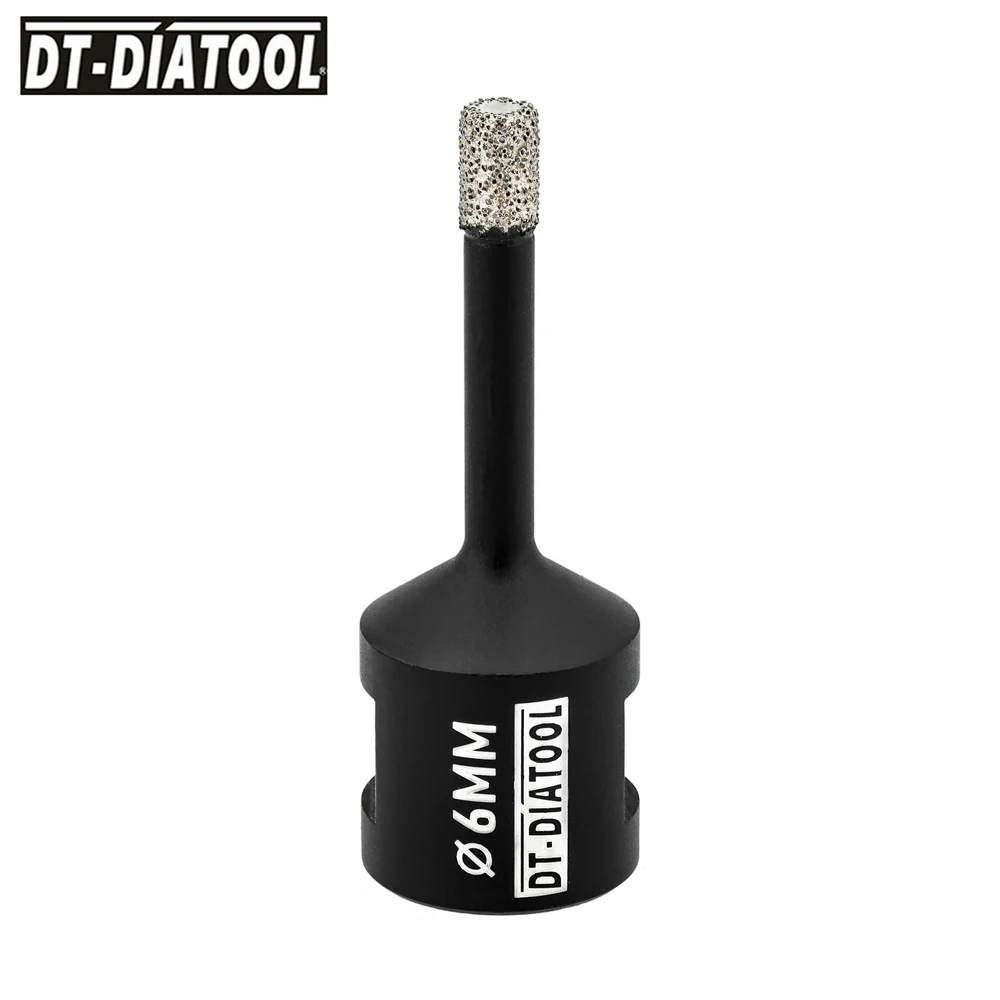 DT-DIATOOL 2 stücke m14 dia 6/8/10/12mm trockene Diamant bohrkern bohrer Keramik fliesen lochs äge bohrer Granit marmorstein bohrer – Detail 1
