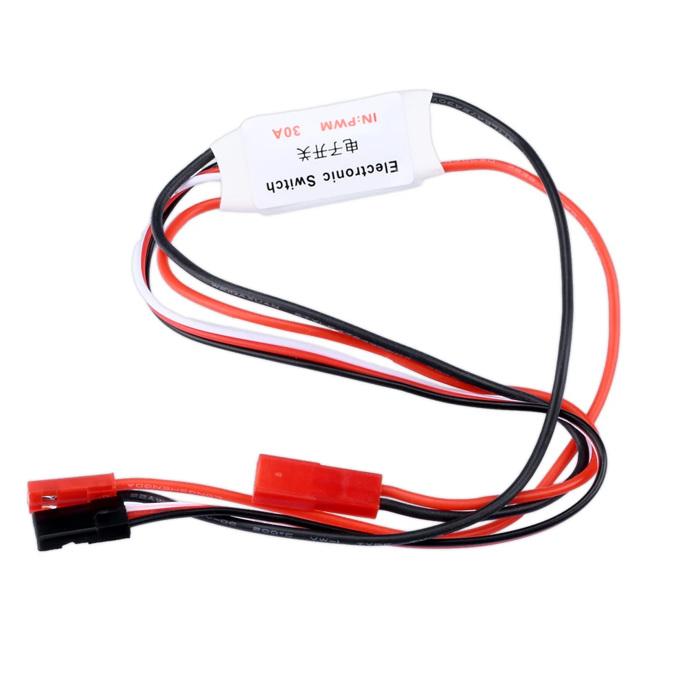 30A High Current Remote Control Electronic Switch Aeromodelling Plant Protection RC Drone Water Pump Pwm Signal Control