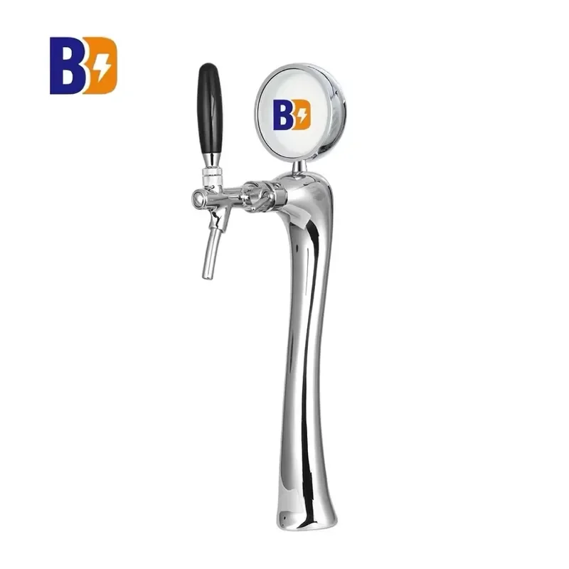 LED Beer Tower Dispenser for Bar Hotel Kitchen Equipment Stylish Light Emitting Diode Design Commercial Beverage Serving