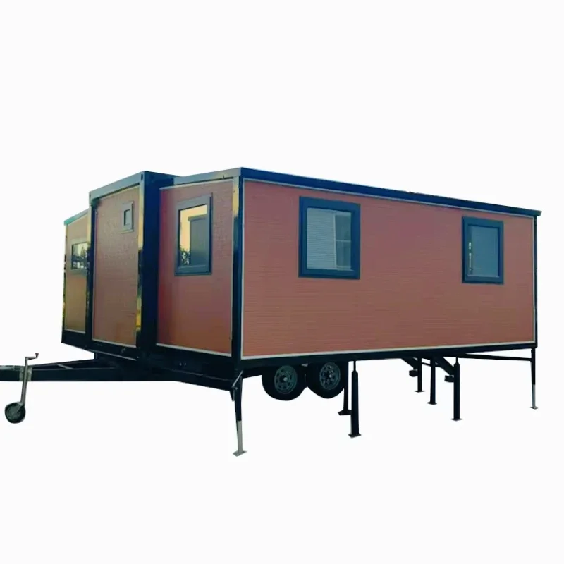 20ft Tiny Homes Ready To Ship Trailer Houses Expandable Container House 40ft with 4 Bedrooms Prefab Casa Container Prefabricada