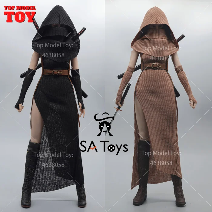 SATOYS SA008 1/6 abito da assassino classico di vestiti di Dune Post-apocalittici modello Fit 12 ''bambole del corpo di figura di soldato femminile