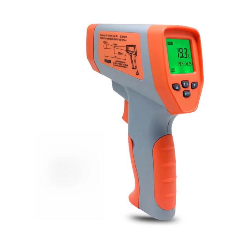 

-50-1100C High Temperature Gun Industrial Cheerman DT1100 Non-Contact IR Thermometer for Industrial Laboratory Tools, Ovens