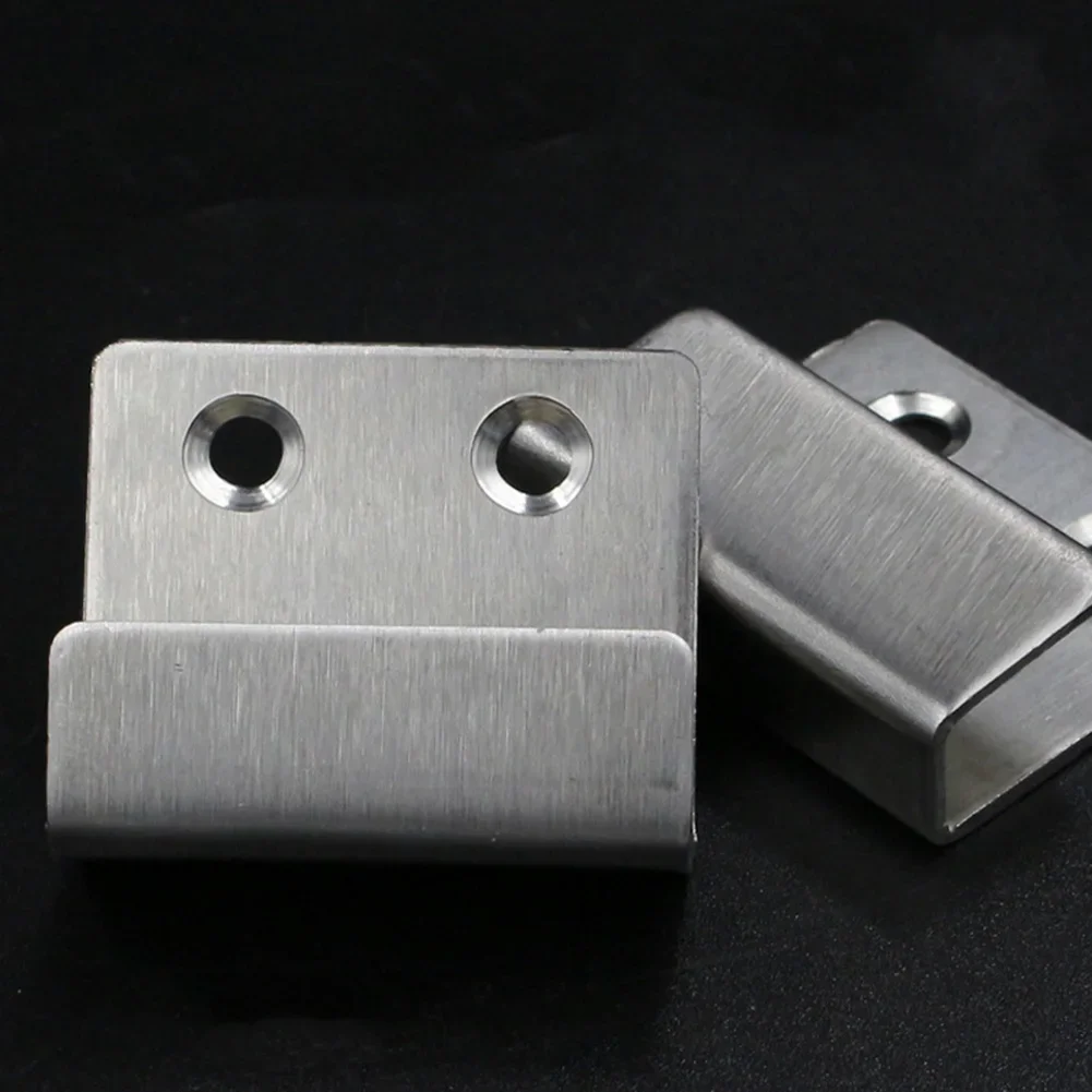Staffe angolari comode staffe angolari in acciaio inossidabile argento gancio per appendere per il posizionamento di piastrelle/specchi sicuri