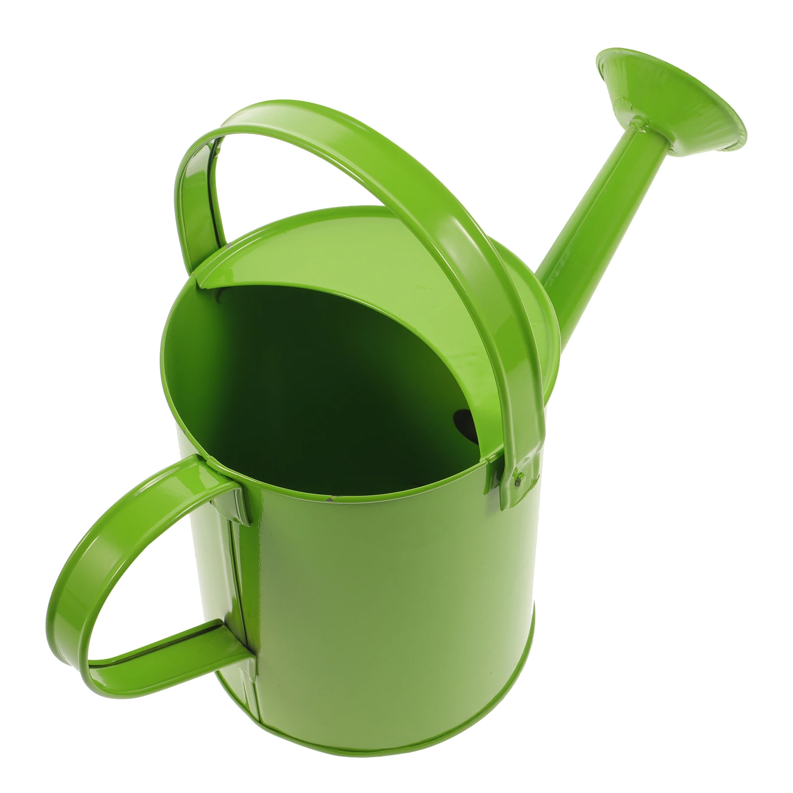 

Watering Can Large Capacity Long Spout Iron Art Sprayer For Kids Garden Use Smooth Pouring Household Gardening Tool