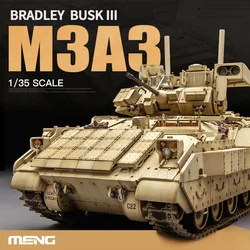 MENG 조립 탱크 모델 키트, SS-006 M3A3 브래들리 BUSK III 기병대 전차 1/35