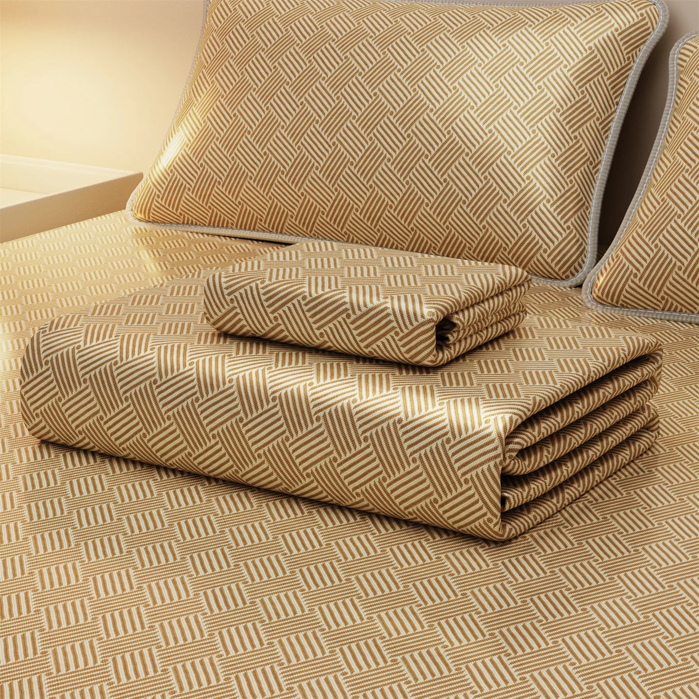 Zomer Ijs Zijde Hoeslaken Verf - Silk Sheet Set recensie en prijs